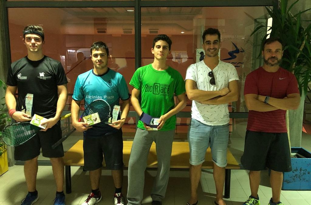 SQUASH – Cláudio Pinto vence 1ª Prova do Circuito Hotel Sra. do Castelo 2018/2019, o Torneio de Outubro 2018