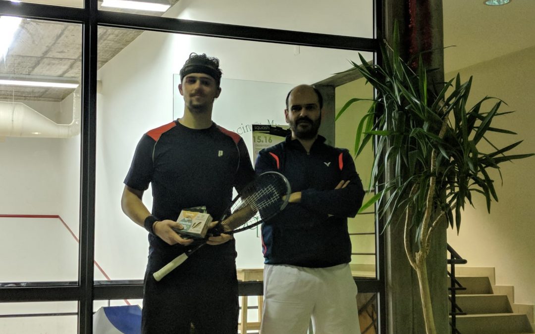 Squash – Cláudio Pinto vence Torneio