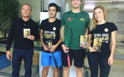 SQUASH – Manuela Nunes e Cláudio Pinto vencem Torneio de Outubro 2019 em Mangualde