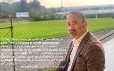Entrevista: O futebol regional na visão do Presidente do Grupo Desportivo de Mangualde