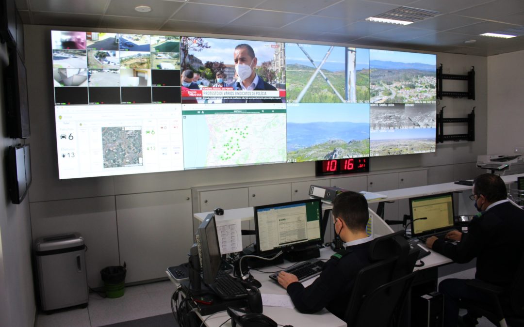 Mangualde com videovigilância para a prevenção de incêndios florestais