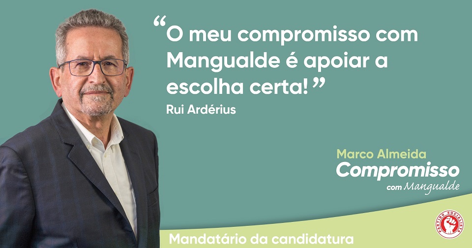 Rui Ardérius é o mandatário da candidatura de Marco Almeida