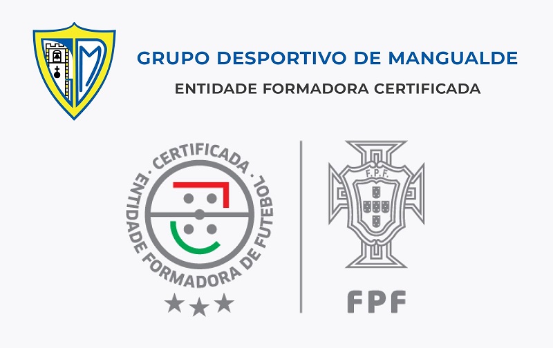 Grupo Desportivo de Mangualde é Entidade Formadora Certificada 3 Estrelas pela Federação Portuguesa de Futebol