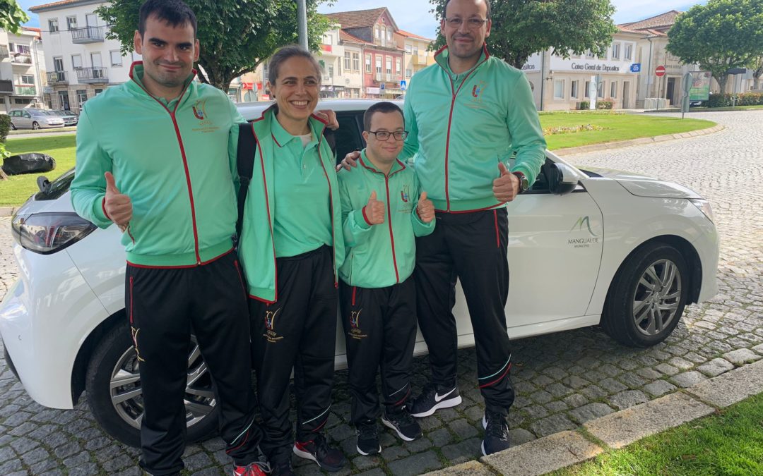 Mangualdense João Azevedo,atleta do Centro Bujutsu, em competição na Turquia