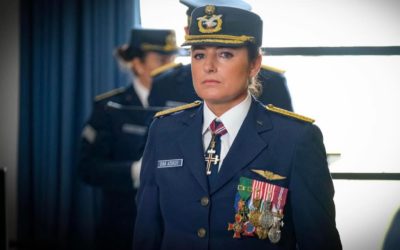 Mangualdense Diná Azevedo é a primeira mulher a assumir comando da Base Aérea do Montijo