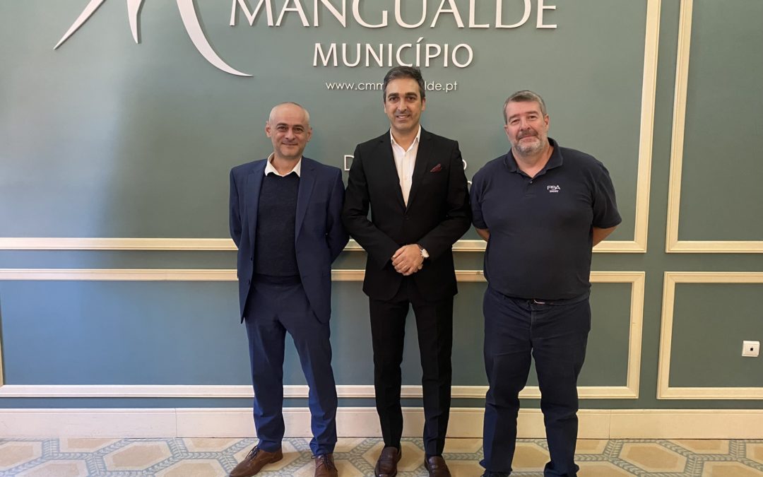 Presidente da Câmara Municipal de Mangualde, reuniu com o novo diretor da Stellantis Mangualde