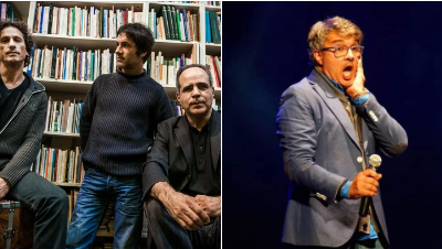 Jorge Serafim e Rodrigo Leão nos 25 anos da Biblioteca Municipal