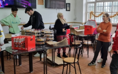 Pedreles entregou cabazes a famílias