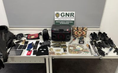 4 detidos pelo Núcleo de Investigação Criminal (NIC) da GNR de Mangualde