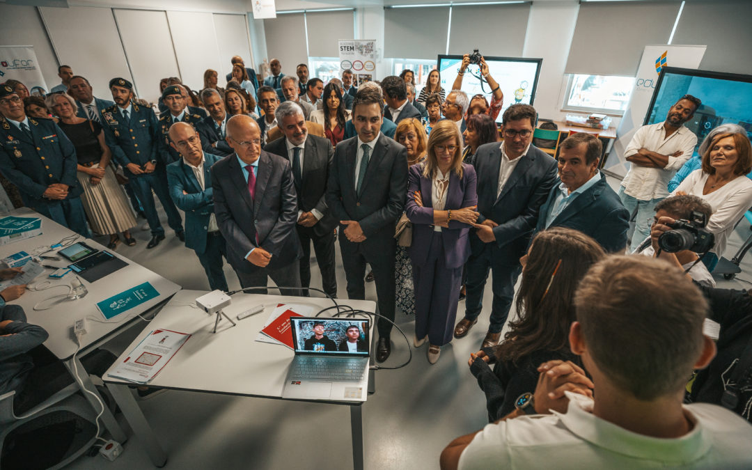 Presidente da Assembleia da República, inaugura obras da Escola Secundária