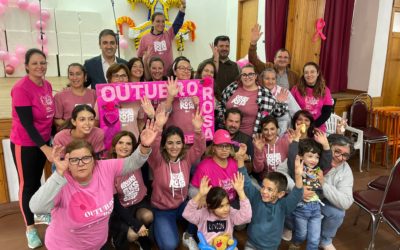 Grupo de Voluntariado Comunitário de Mangualde, encerra Outubro Rosa em Moimenta Maceira Dão