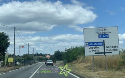 Pavimentação em troço da EN234, nos concelhos de Nelas e Mangualde