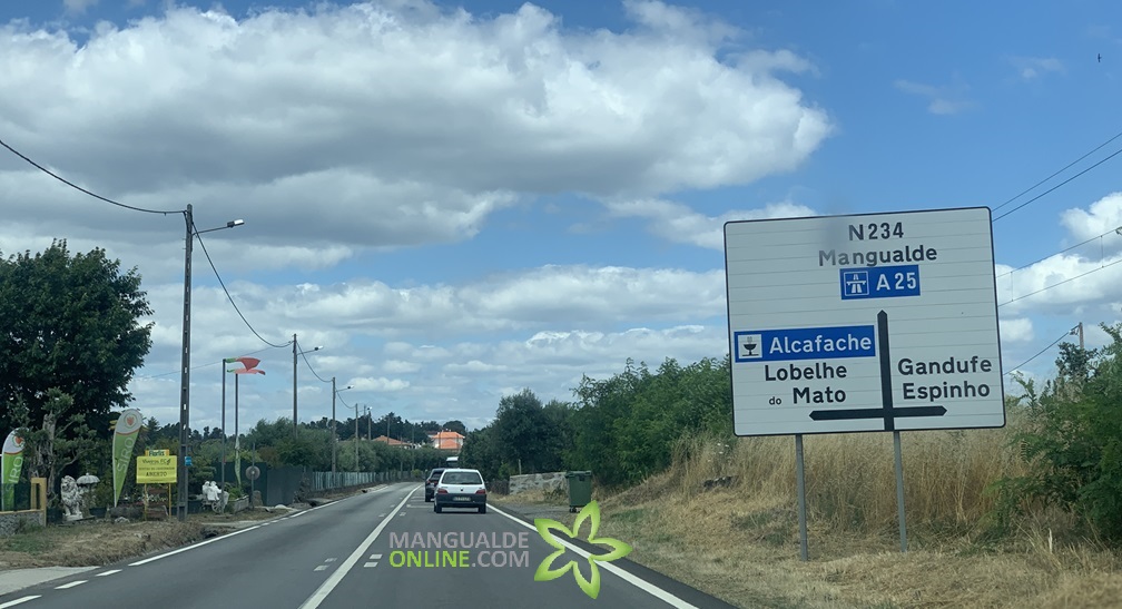 Pavimentação em troço da EN234, nos concelhos de Nelas e Mangualde