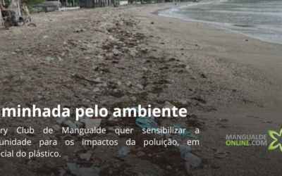 Caminhada Ambiental em Mangualde para impedir que o plástico chegue ao mar