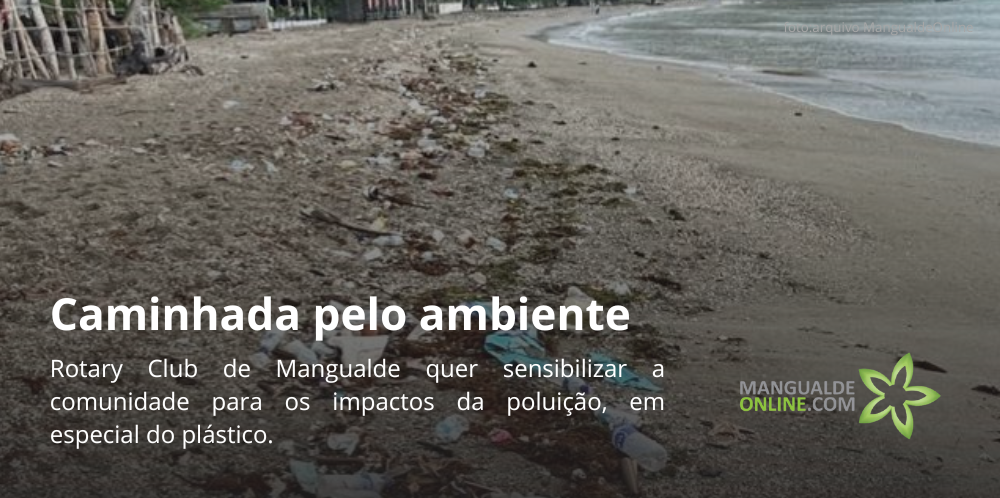 Caminhada Ambiental em Mangualde para impedir que o plástico chegue ao mar