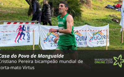Cristiano Pereira torna-se bicampeão mundial de corta-mato Virtus