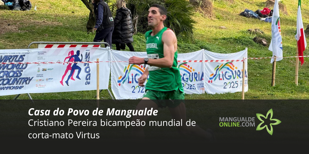 Cristiano Pereira torna-se bicampeão mundial de corta-mato Virtus