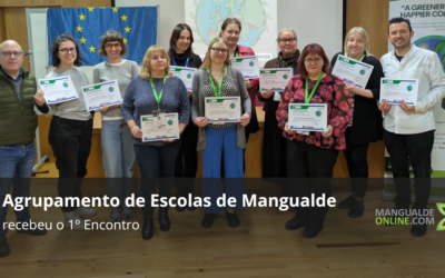 Projeto Erasmus+ “A Greener World, a Happier Community” em Mangualde