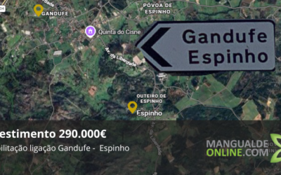Reabilitação do Caminho Municipal 1439 entre Gandufe e Espinho