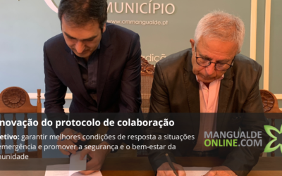 Município de Mangualde renova protocolo com os Bombeiros Voluntários de Mangualde