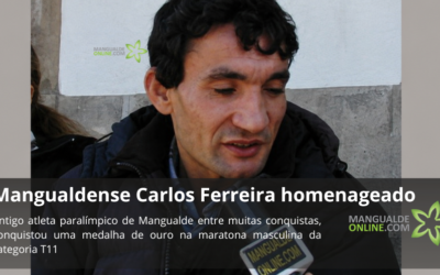 Carlos Ferreira, natural de Mangualde, foi homenageado na gala “Em nome de Portugal: Muito para além do pódio”