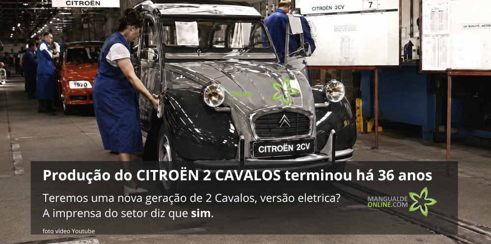 Mangualde marcou o fim de uma era: último Citroën 2CV saiu da linha em 1990