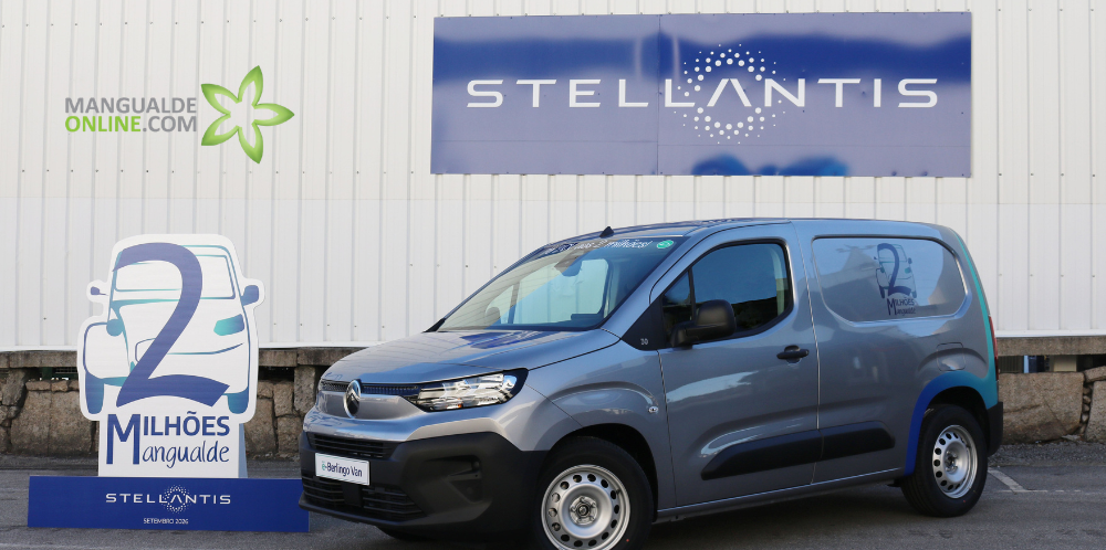 STELLANTIS MANGUALDE PRODUZ O VEÍCULO 2.000.000 E FAZ HISTÓRIA NA INDÚSTRIA AUTOMÓVEL